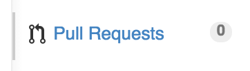 Click "Pull Requests."